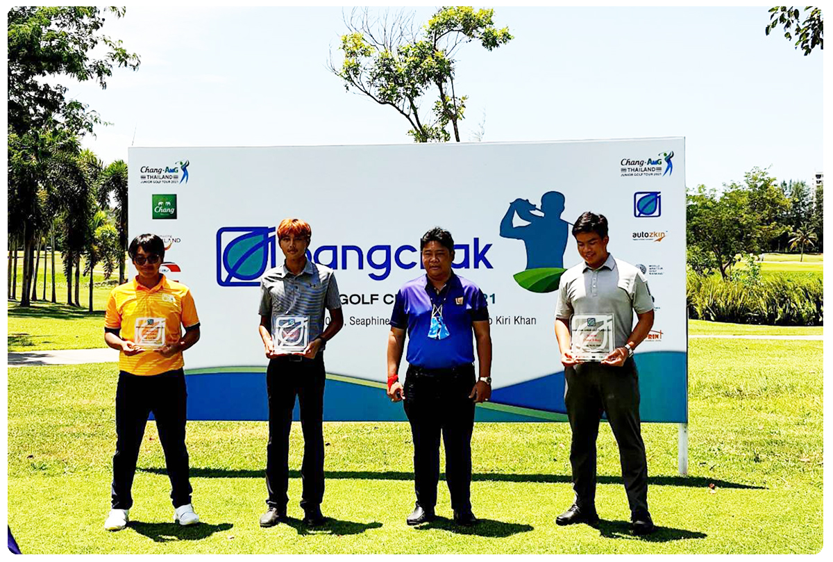 AU Student Golfer Achives the 2nd Runner Up in Bangchak Junior Golf Classic 2021