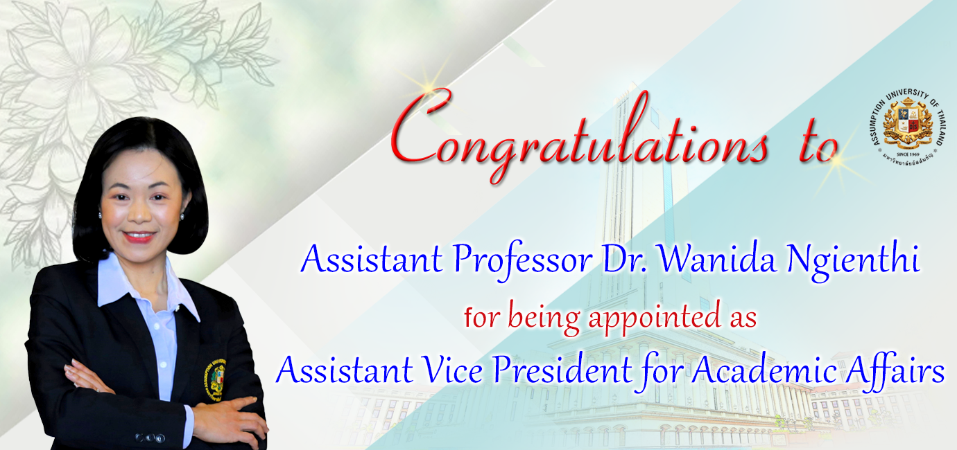Asst. Prof. Dr. Wanida Ngienthi