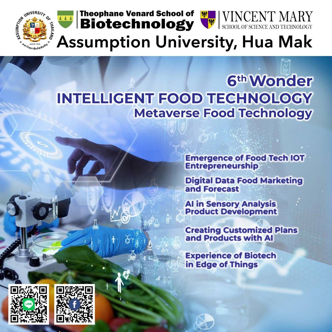 6th Wonder: Intelligent Food Technology # Metaverse Food Technology