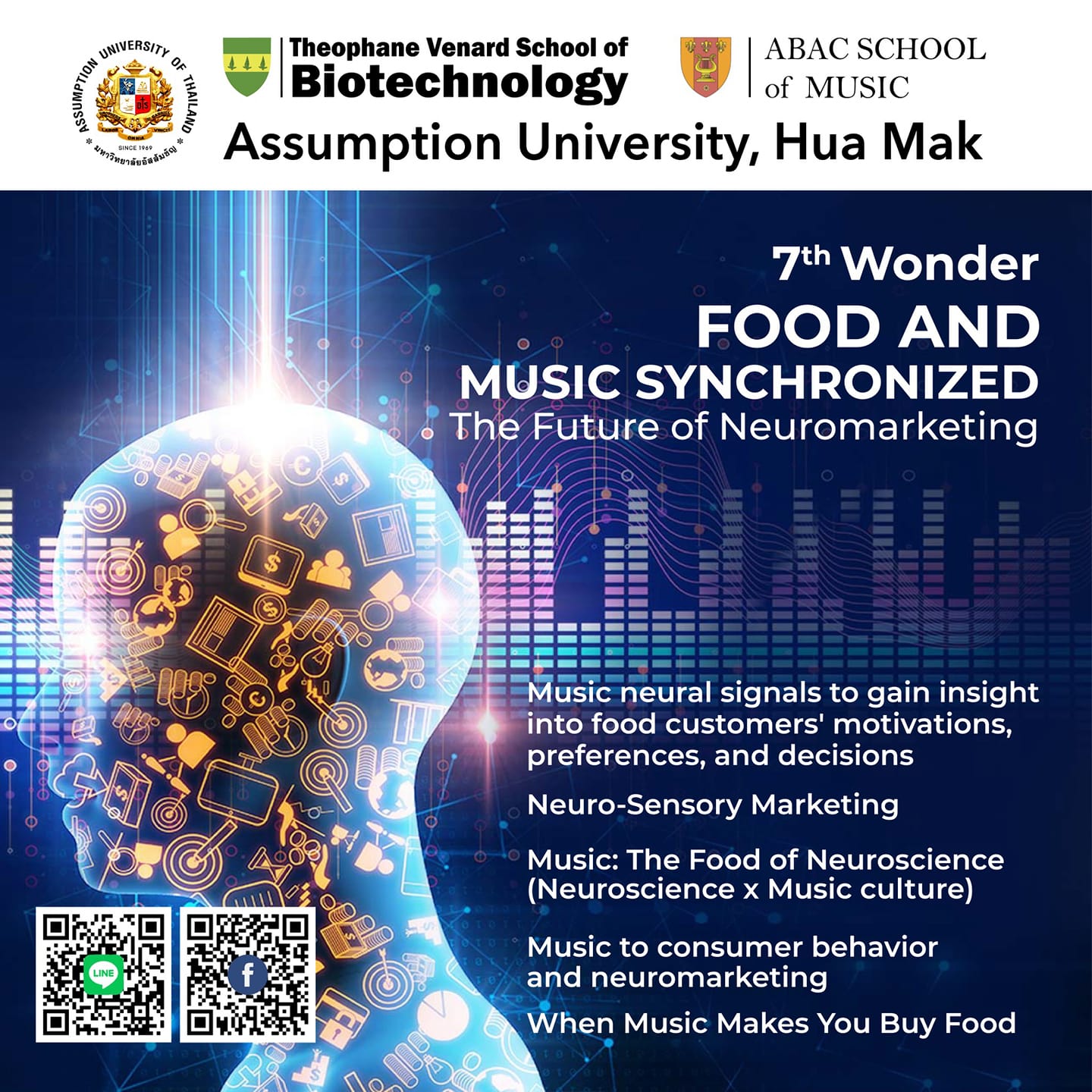 7th Wonder: Food and Music Synchronized#The Future of Neuromarketing