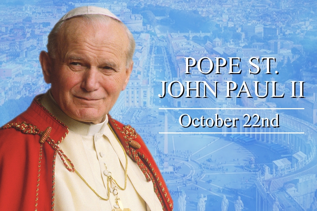 Pope St John Paul Ii Feast Day2021