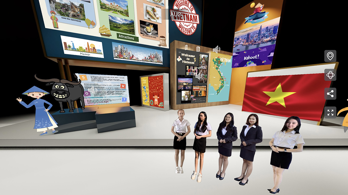 Embracing Innovation and Technology Tourism Students Build Expo in the Metaverse