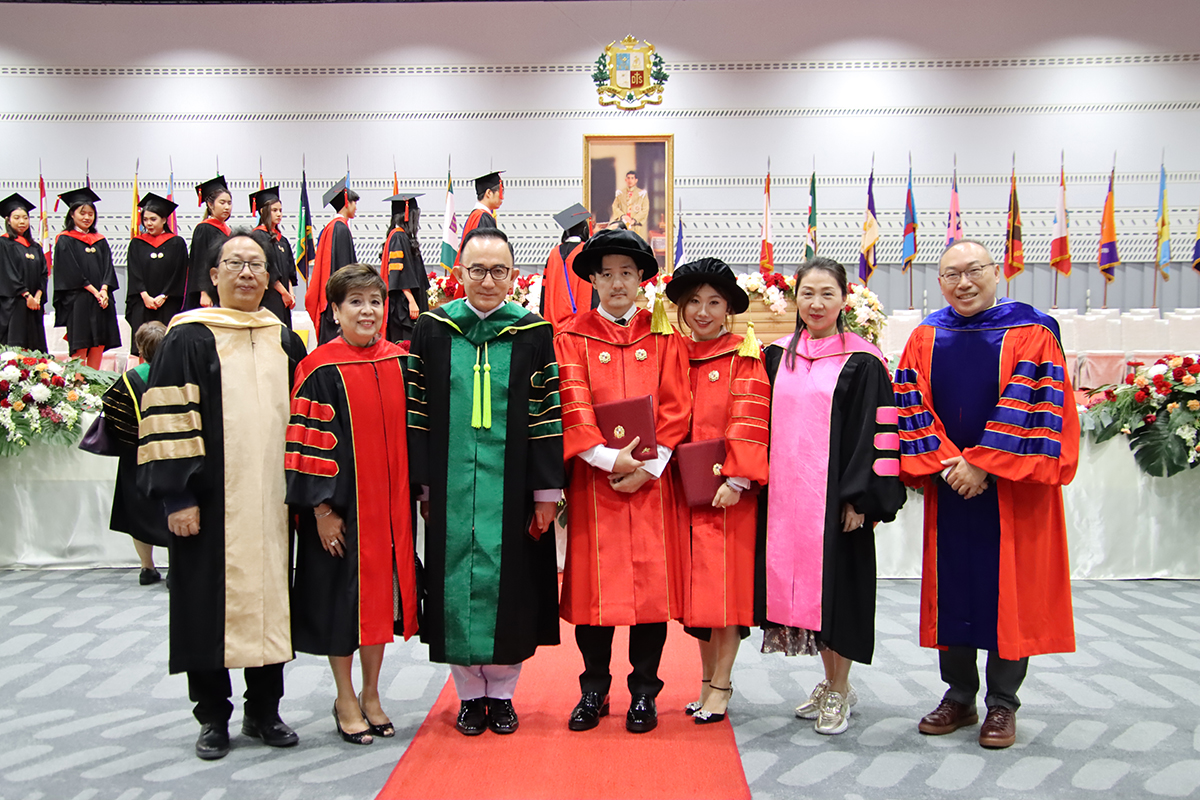 AU Celebrates Dr. Varadis Diskul: A Journey from BBA to PhD