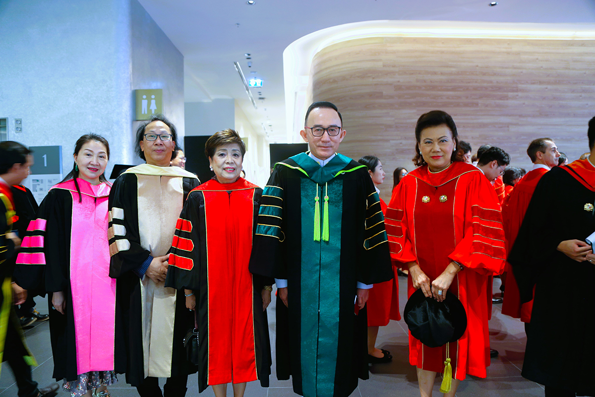 AU Celebrates Dr. Varadis Diskul: A Journey from BBA to PhD