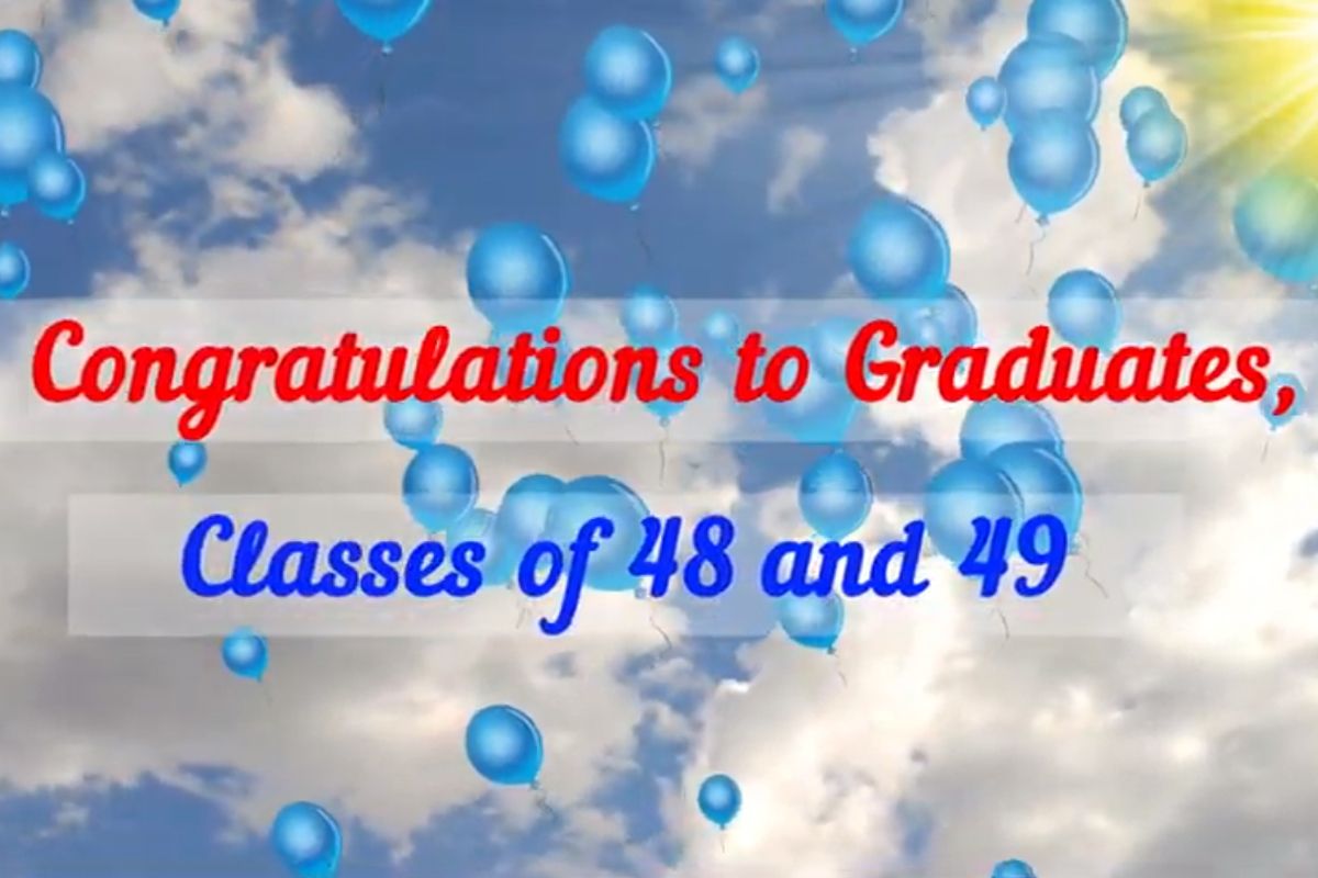 AU Graduation Classes of 48 and 49