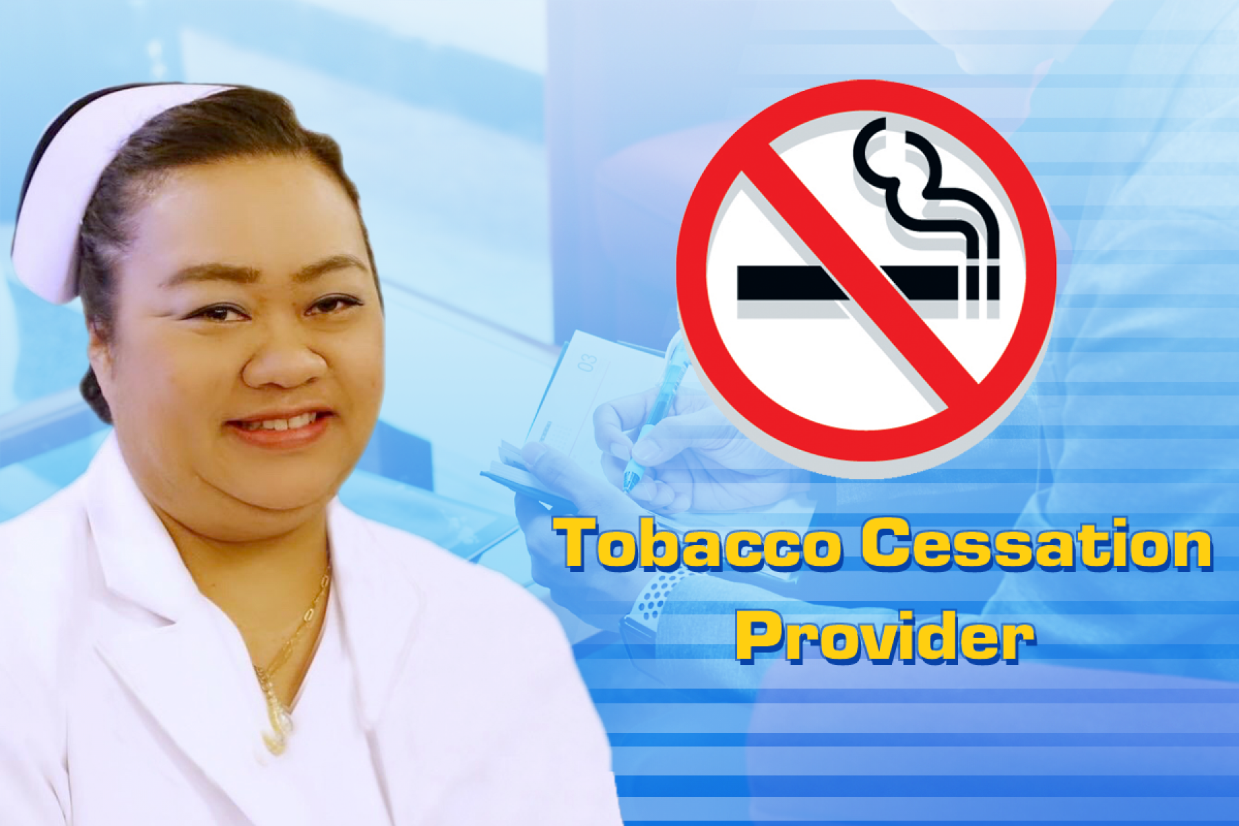 Asst. Prof. Kanyaphat Setchoduk is Qualified as a Tobacco Cessation Provider