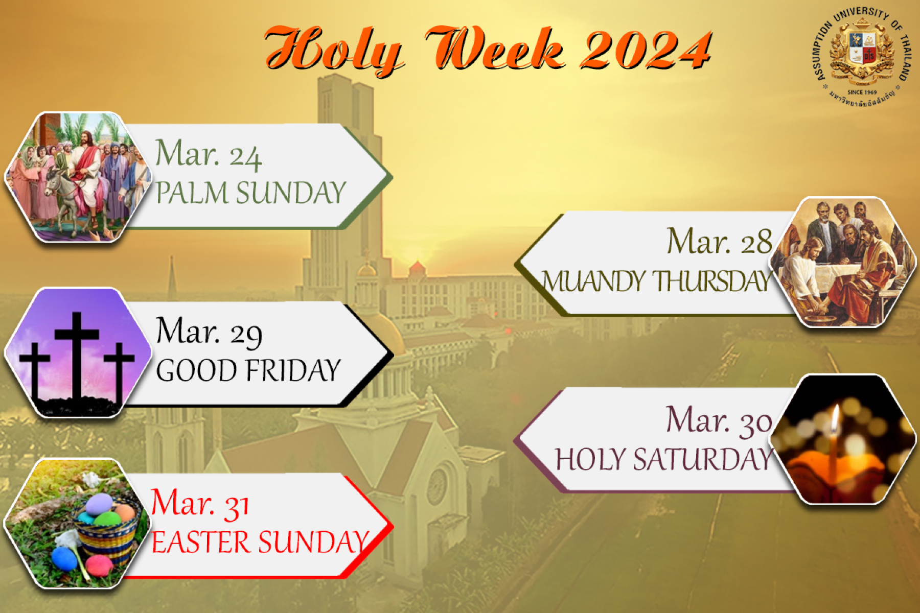 Holy Week at AU: Reflection, Community, Celebration